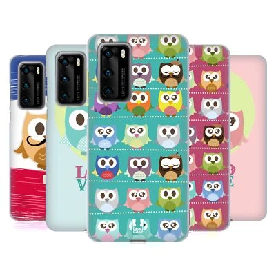 HEAD CASE DESIGNS KAWAII OWL SOFT GEL CASE FOR HUAWEI PHONES 4 - Image 1 of 4
