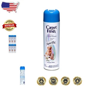 Lightweight Quick-Dry Carpet Fresh Spray - Effective Pet Odor Eliminator, 6-Pack - Picture 1 of 4