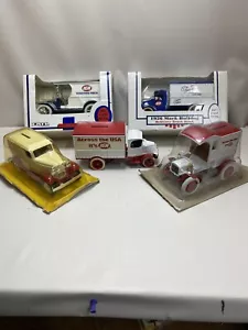 Vintage 90s IGA Limited Edition ERTL Die Cast Metal Truck Banks Lot Of 5 Trucks - Picture 1 of 16