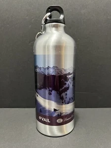 Colorado Water Bottle Rocky Mountains Stainless Screw Top Hook Tumbler New - Picture 1 of 8
