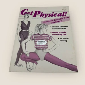 Libro de colección de patrones de costura de ropa de ejercicio física Ann Person Get Physical años 80 - Imagen 1 de 2