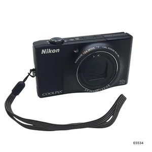 Nikon CoolPix S8000 14MP 10x Zoom Digital Compact Camera For Parts AS IS E5534 - Picture 1 of 8