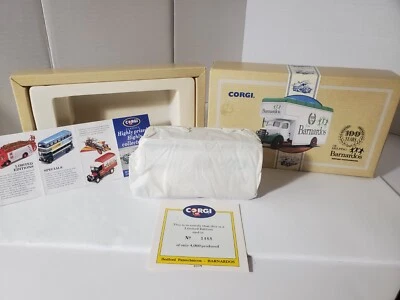 Corgi Classics 97087 LE Barnados Van Bedford Pantechnicon Numbered Mint OB - Image 1 of 4