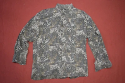 Red Head L Long Sleeve Button-up Camo with Dear Print Men's Hunting Shirt - Image 1 of 4