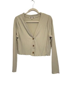 Neu mit Etikett Wallflower geknöpft kurz geschnittene Strickjacke XL - Bild 1 von 8
