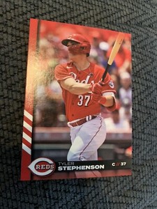 2022 Kahns Baseball Trading Card Cincinnati Reds Team Issued Tyler Stephenson