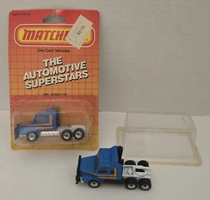 Matchbox MB8 Scania Truck T142 Tractor Trailer Cab NOS MOC - Picture 1 of 4