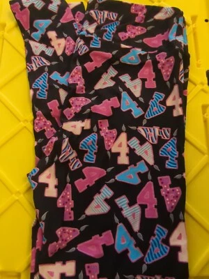 Lularoe TC Leggings Altos Curvilíneos Negro Sólido Púrpura Velas Cumpleaños 🎂 Nuevos RAROS Foto 1 de 3