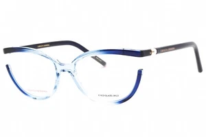 CAROLINA HERRERA CH 0005 0AGS Eyeglasses Azure Blue Frame 55mm - Picture 1 of 4