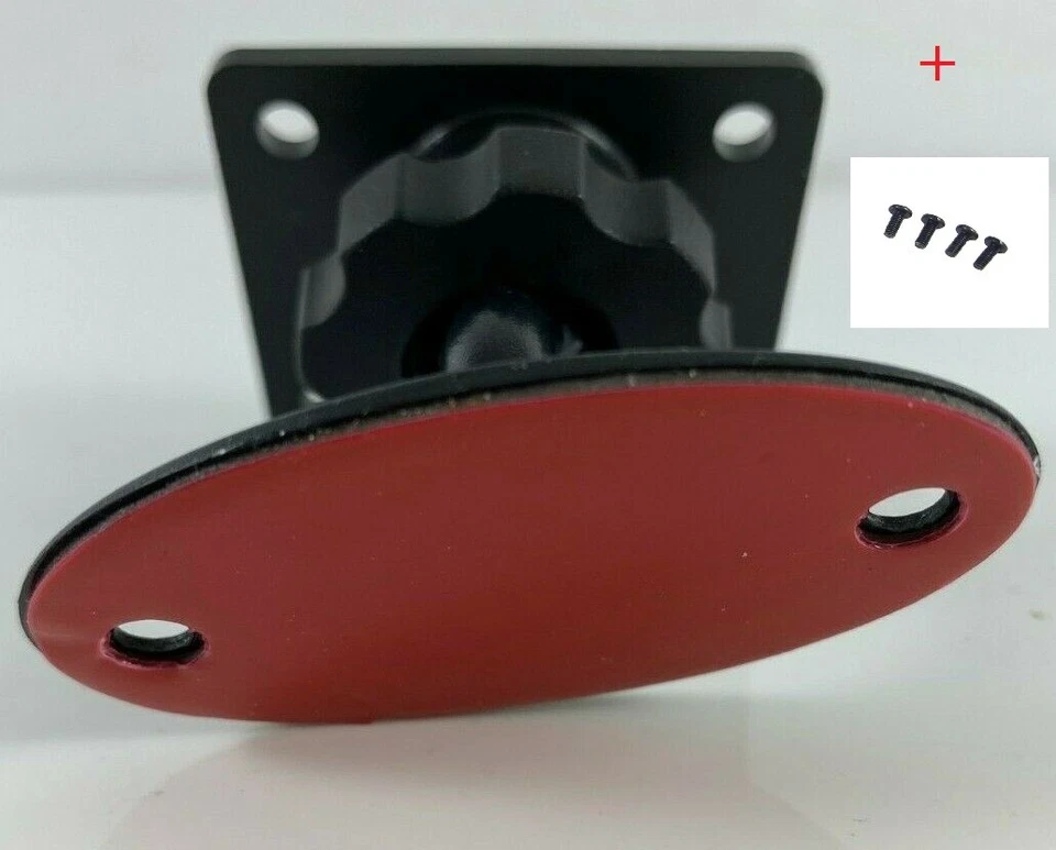 XM Onyx XM Onyx Plus Dash 旋转胶座 + 汽车底座或底座螺丝 — 第 1/1 张图片