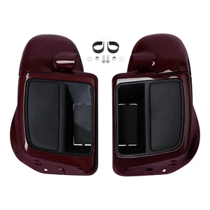 Lower Vented Fairings For Harley Street Road Glide 2014-2024 Billiard Burgundy - Picture 1 of 11