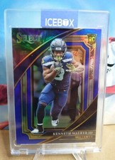 2022 Select Kenneth Walker III Suite Level Blue Prizm Rookie RC #2/99 Seahawks