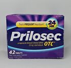 Prilosec OTC Frequent Heartburn Acid Reducer Tablets 42 Ct, Exp 9/24