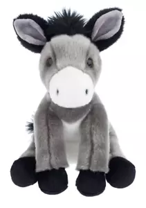 Heritage Gray Donkey 12 inch - Stuffed Animal by Ganz - Picture 1 of 3