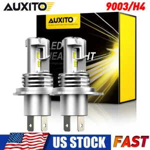 AUXITO H4 HB2 Canbus LED Headlight 6500K Bulb High Low Beam Replace Halogen EON - Picture 1 of 12