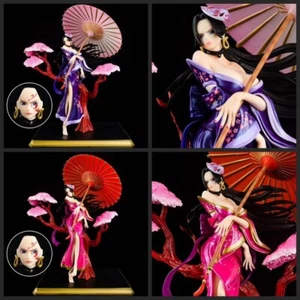 Anime One Piece GK Kabuki Boa Hancock 2 Caras Intercambiables Figura Estatua Juguetes - Imagen 1 de 13