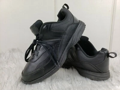 Удобные рабочие туфли CROSS TREKKERS размер 7,5 Вт черные SAFE-T-STEP - Изображение 1 из 4