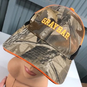Cappello Berretto Baseball Regolabile Graybar Maglia Mimetica Caccia - Foto 1 di 5