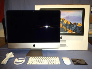 Apple iMac 21.5" Keyboard Mouse 1TB HDD Intel Core i5 2.80GHz 8GB RAM Monterey - Afbeelding 1 van 18