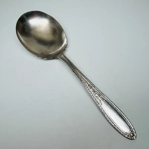 Antq CARLTON Oneida RAMONA BRENTWOOD LAKEWOOD SILVERPLATE BERRY CASSEROLE SPOON - Picture 1 of 2