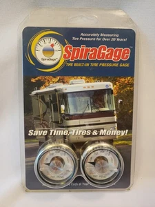 Built-In Tire Pressure Gage: Attaches Directly to Each Tires Valve x 4-SpiraGage - Picture 1 of 5