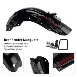 Rear Fender System Fit For Touring Road Glide Street Glide CVO 2023-2025 Red - Picture 1 of 14
