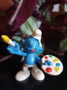 Schleich Peyo: Kunstmaler Schlumpf, Schlümpfe,SMURF, Maler - Bild 1 von 4
