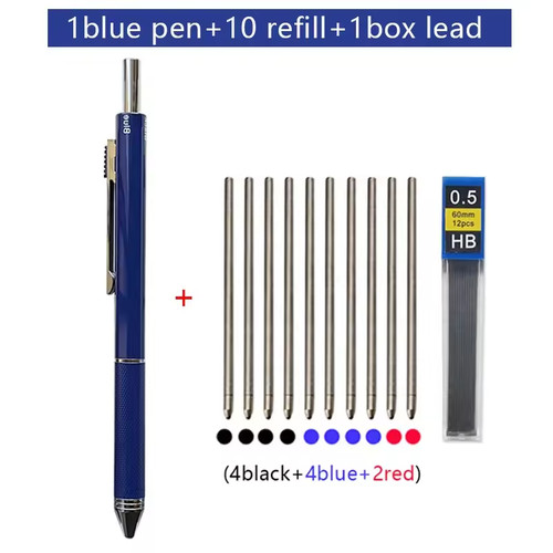 NEW Tech 4 Matte Blue Multifunction Pen Back to School Christmas DAD ...