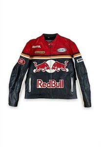 Unisex Racing-Inspired Leather Jacket – MotoGP Style | Genuine Cowhide - Picture 1 of 4