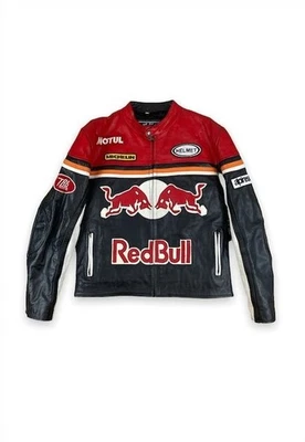 Unisex Racing-Inspired Leather Jacket – MotoGP Style | Genuine Cowhide - Image 1 of 4