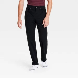 Men's Straight Fit 5-Pocket Pants - Goodfellow & Co - Picture 1 of 6