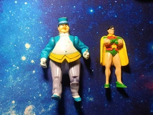 2 Stück DC Super Powers Pinguin Figur Vintage Robin Applause Figur 80er - Bild 1 von 2