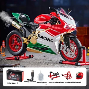 1:9 1299 Bootable Sprayable Dynamic Alloy Metal Diecast Motorcycle Model - Picture 1 of 4