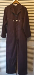 Dickies Herren Medium 42 Baumwolle Polyester Mischung Langarm Braun Arbeit Overall - Bild 1 von 7