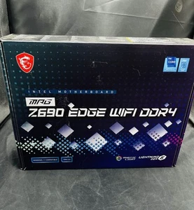 MSI MPG Z690 EDGE WIFI DDR4 LGA 1700 ATX Intel Motherboard - Picture 1 of 4