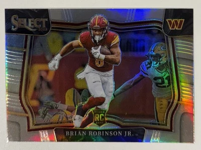 Brian Robinson Jr 2022 Select Field Level Silver Prizm Rookie #427 RC NM-MT - Image 1 of 2