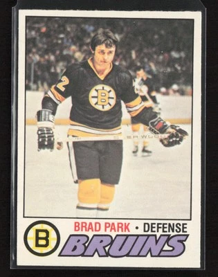 1977-78 O-Pee-Chee #190 Brad Park Boston Bruins Near Mint or Better - Image 1 of 2