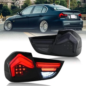 Full LED Tail Light Fit For 2009-2012 BMW E90 3 Series Sedan Rear Lamp Assembly - Foto 1 di 24