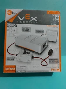 Vex Robotics Motor Kit Add On Hexbug Switch Battery Box Build Genius STEM New - Picture 1 of 5
