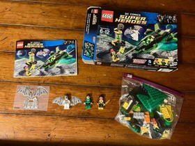 LEGO DC Comics 76025 Green Lantern vs Sinestro 100% Complete Box + Instructions