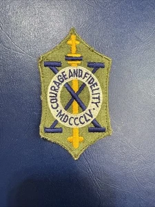 Rara Patch 10° Reggimento Fanteria WW2/WWII US Army Ottime Condizioni - Foto 1 di 4