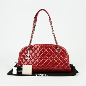 CHANEL Mademoiselle Bowling Chain Shoulder Bag A66869 140166802 - Picture 1 of 11