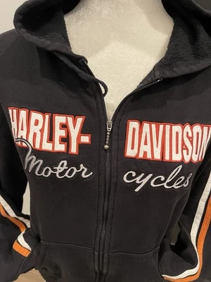 Sudadera con capucha Harley Davidson para mujer cremallera completa grande 🔥🏍️ Foto 1 de 4