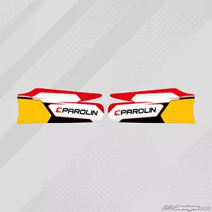 KIT ADESIVI SIDEPOD PAROLIN STYLE EUROSTAR DYNAMICA - KARTING - JakeDesigns - Foto 1 di 1