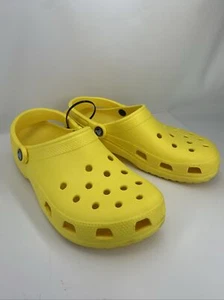 Crocs Banana Yellow Unisex Size M9 / W11 Classic Clogs Sandals - Picture 1 of 9