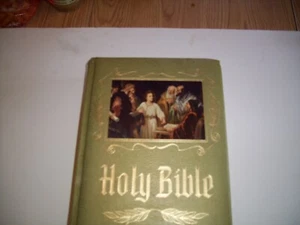Holy Bible Catholic Heirloom Edition Family Bible 1969 Edition - Picture 1 of 8