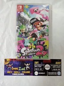 CIB Nintendo Switch Splatoon 2 Japan Import - Picture 1 of 4