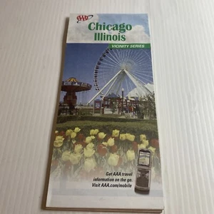 AAA Road Map Chicago Illinois 2010 - 2011  - Picture 1 of 5