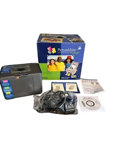 Epson PictureMate Snap Personal Photo Lab-Enhance ,Crop Fix Red Eye - Tested - Picture 1 of 6
