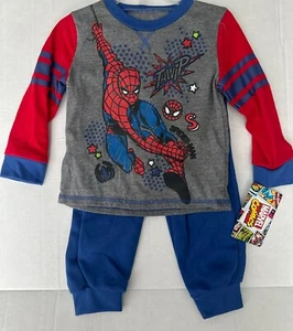 Marvel-SPIDER-MAN- Boy's 2 Pc. Jogger Sweat Suit-Size 3T -New W/Tag - Picture 1 of 6